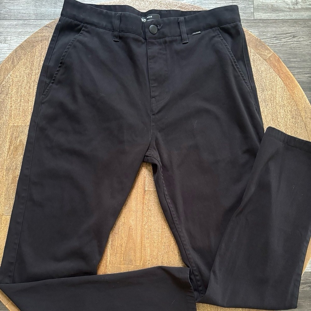 Hurley Black Chino Pants Men's Size 32